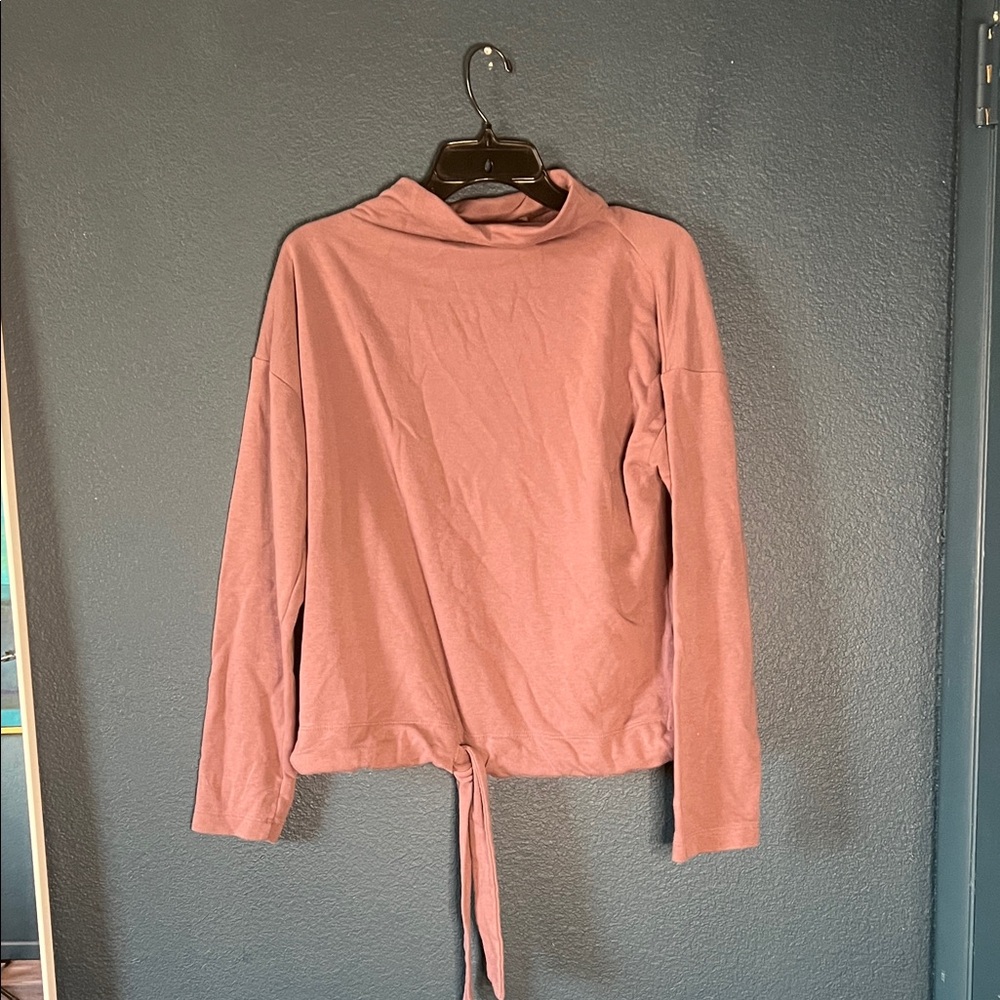 Banana Republic Dusty Pink Hoodie Sweatshirt